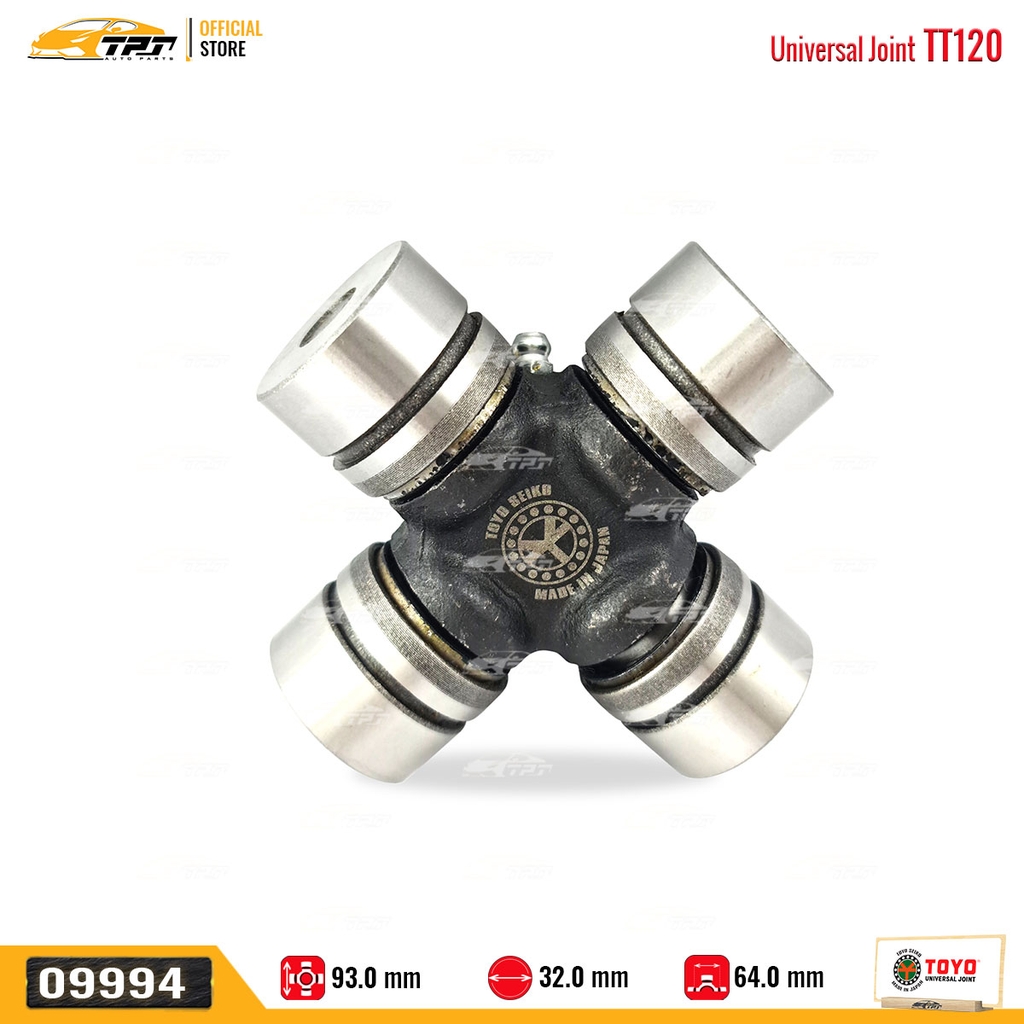 TT120 Bạc Đạn Chữ Thập Toyota LAND CRUISER [ 32 x 64 x 93 ] TOYO - Japan