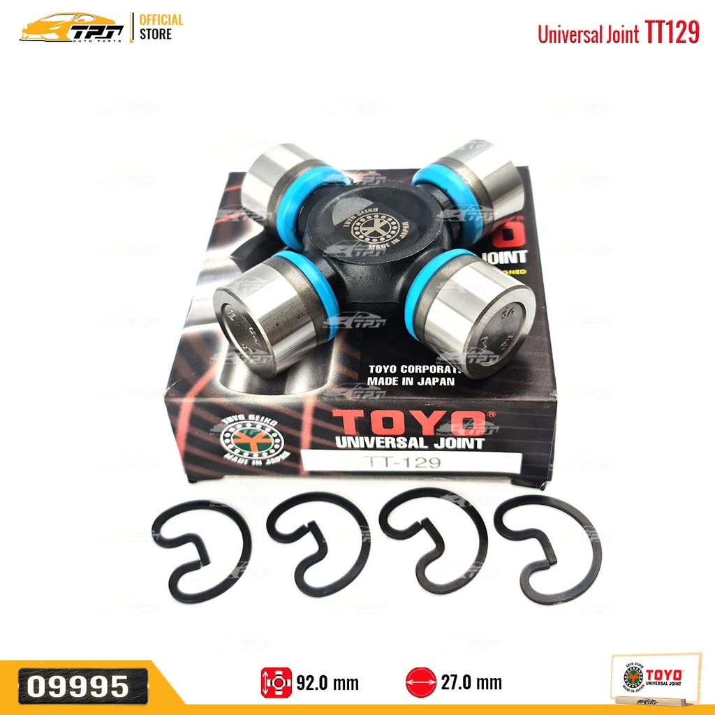 TT129 Bạc Đạn Chữ Thập Ford RANGER 09-11 - EVEREST [ 27 x 92 ] TOYO - Japan