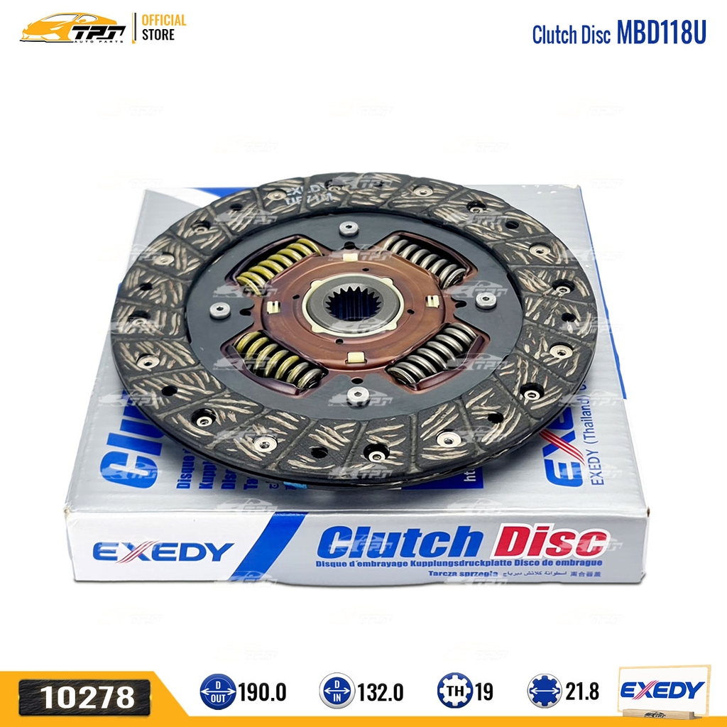 MBD118U Lá Côn Mitsubishi ATTRAGE - MIRAGE 3A90 - 3A92 (2301A091) Hàng EXEDY - Japan