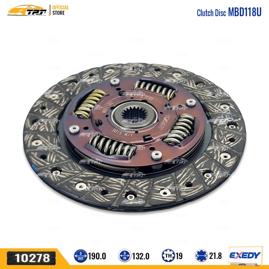 MBD118U Lá Côn Mitsubishi ATTRAGE - MIRAGE 3A90 - 3A92 (2301A091) Hàng EXEDY - Japan