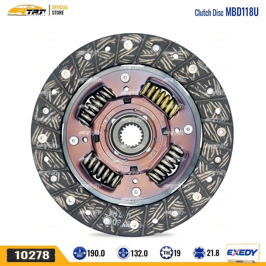 MBD118U Lá Côn Mitsubishi ATTRAGE - MIRAGE 3A90 - 3A92 (2301A091) Hàng EXEDY - Japan