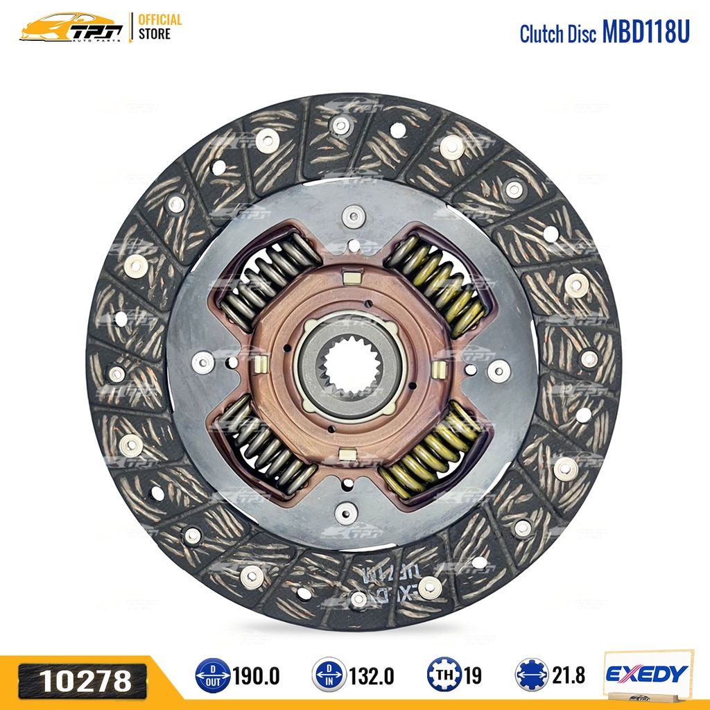 MBD118U Lá Côn Mitsubishi ATTRAGE - MIRAGE 3A90 - 3A92 (2301A091) Hàng EXEDY - Japan