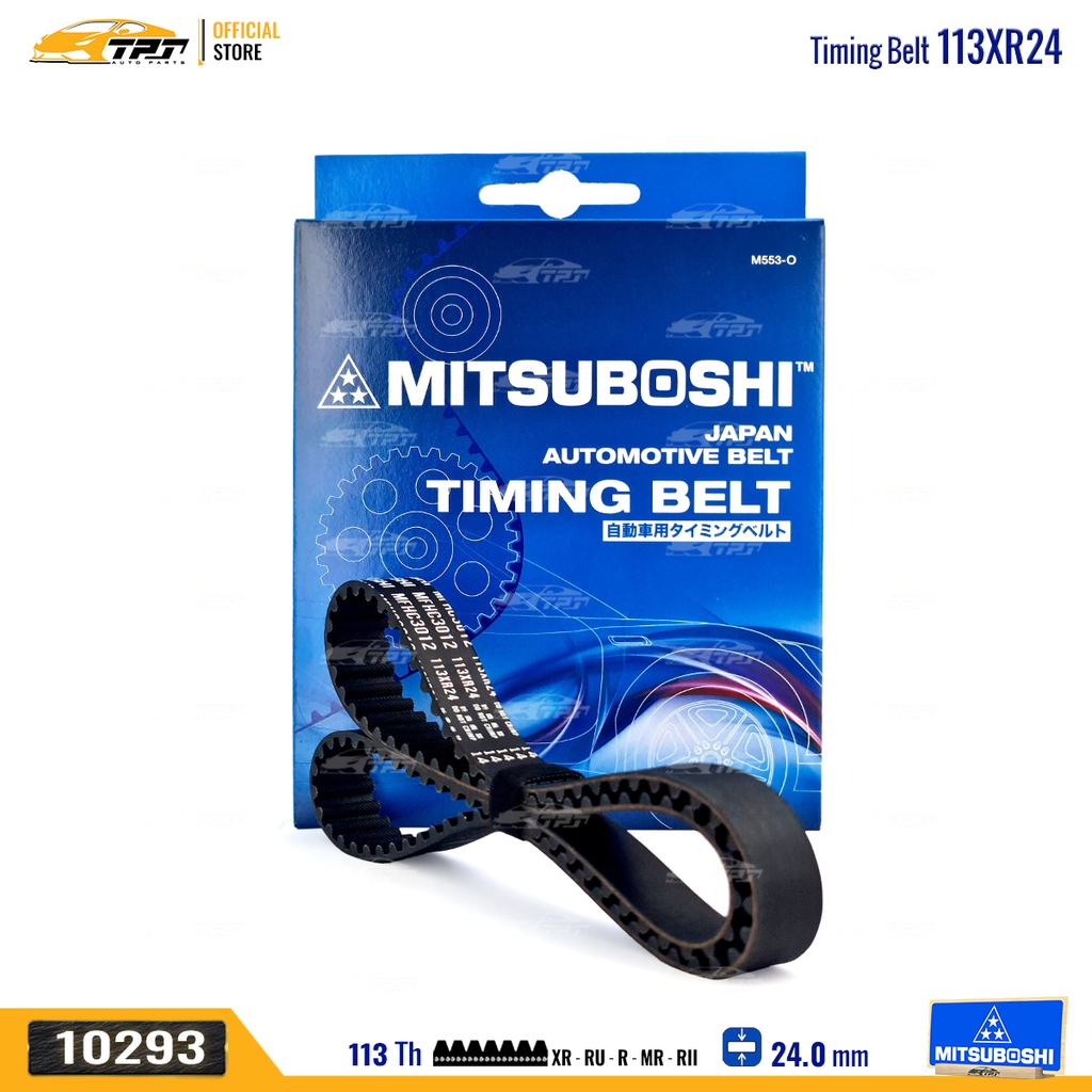 113XR24 Dây Curoa Cam / Dây Đai Răng MITSUBOSHI - Japan