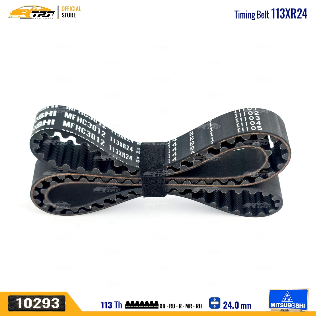 113XR24 Dây Curoa Cam / Dây Đai Răng MITSUBOSHI - Japan