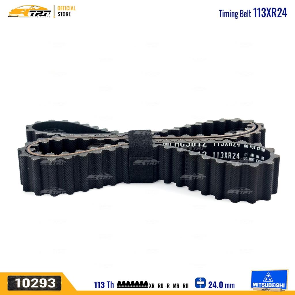 113XR24 Dây Curoa Cam / Dây Đai Răng MITSUBOSHI - Japan