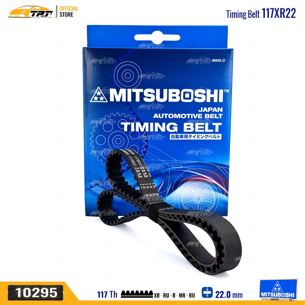 117XR22 Dây Curoa Cam / Dây Đai Răng MITSUBOSHI - Japan