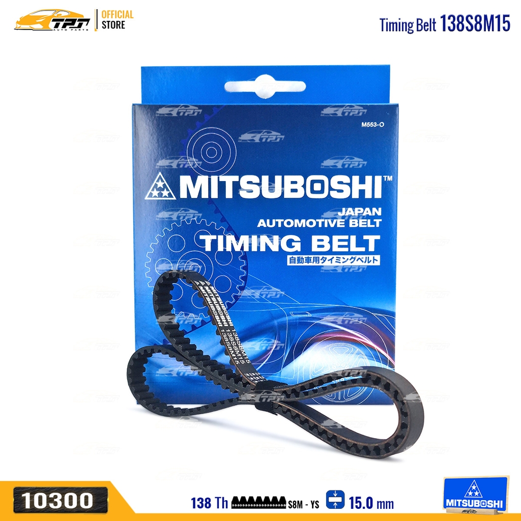 138S8M15 Dây Curoa Cam / Dây Đai Răng MITSUBOSHI - Japan