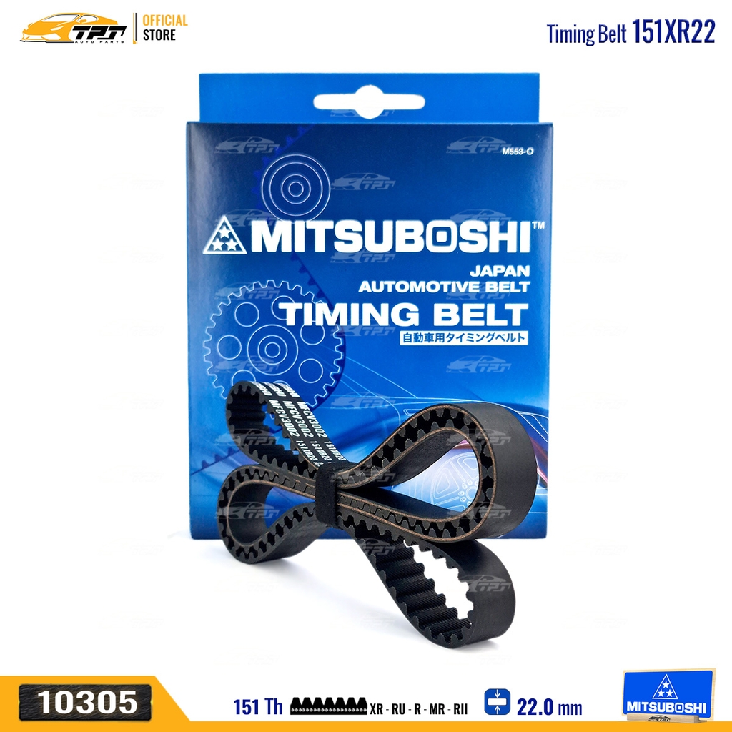 151XR22 Dây Curoa Cam / Dây Đai Răng MITSUBOSHI - Japan