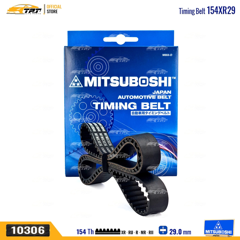 154XR29 Dây Curoa Cam / Dây Đai Răng MITSUBOSHI - Japan