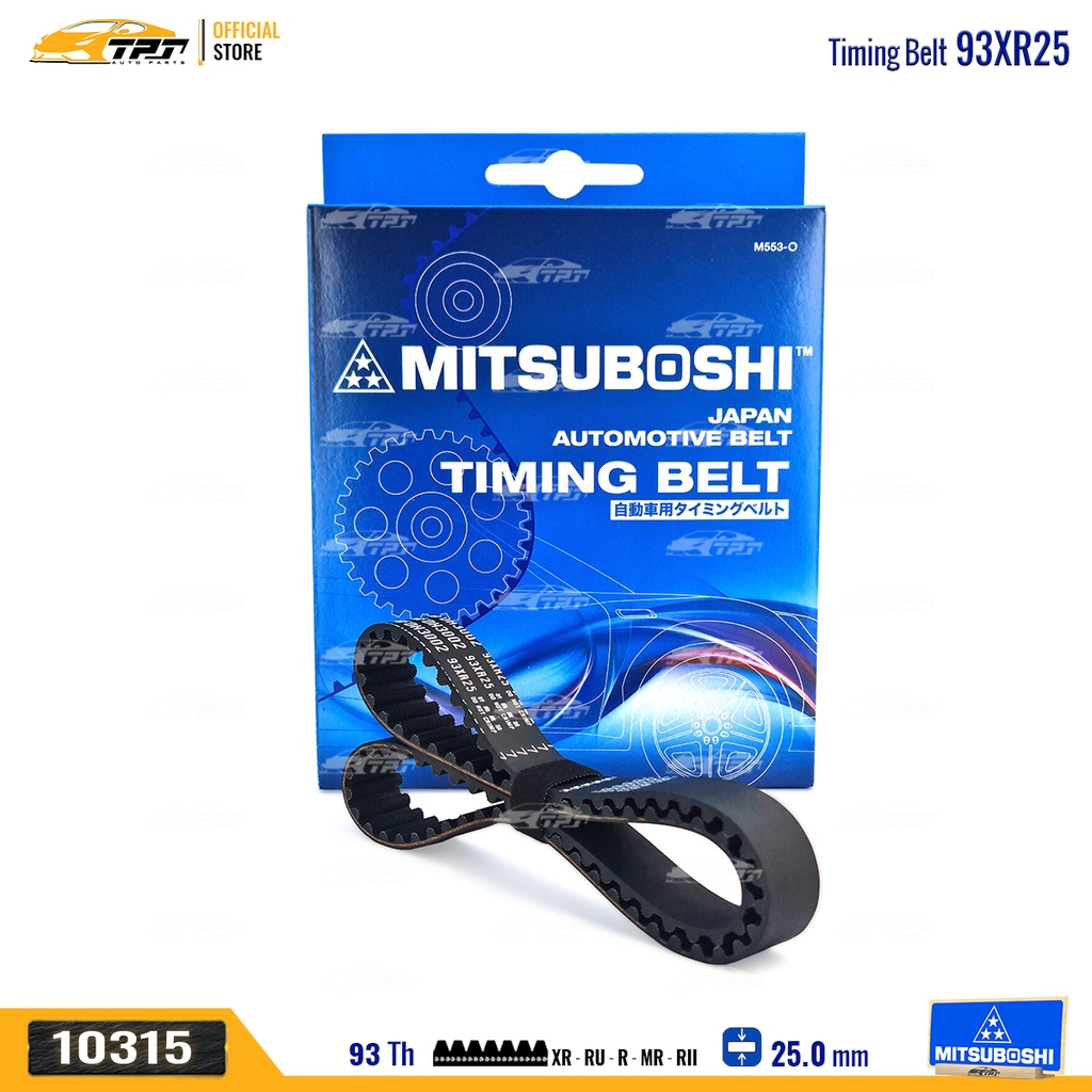 93XR25 Dây Curoa Cam / Dây Đai Răng MITSUBOSHI - Japan