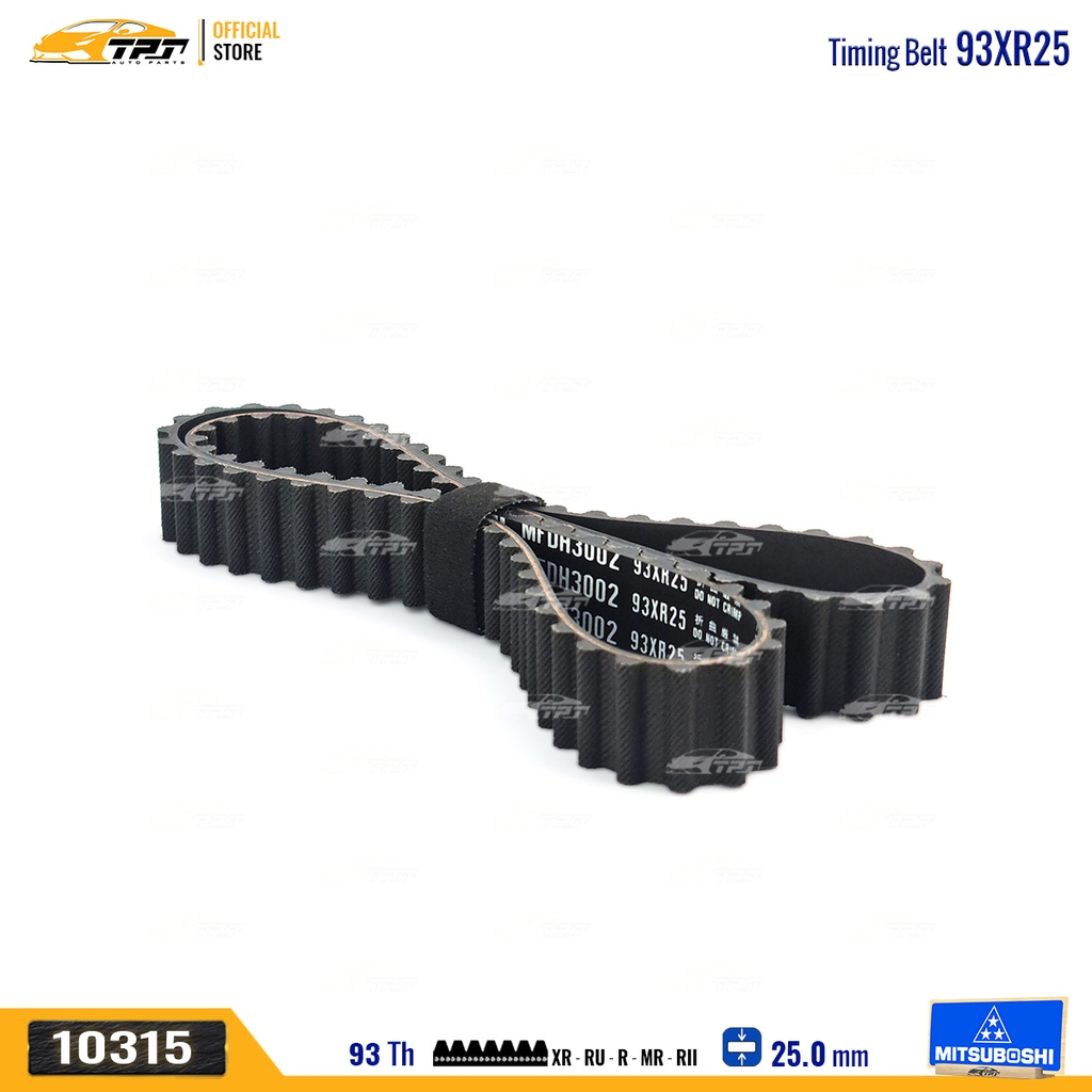 93XR25 Dây Curoa Cam / Dây Đai Răng MITSUBOSHI - Japan