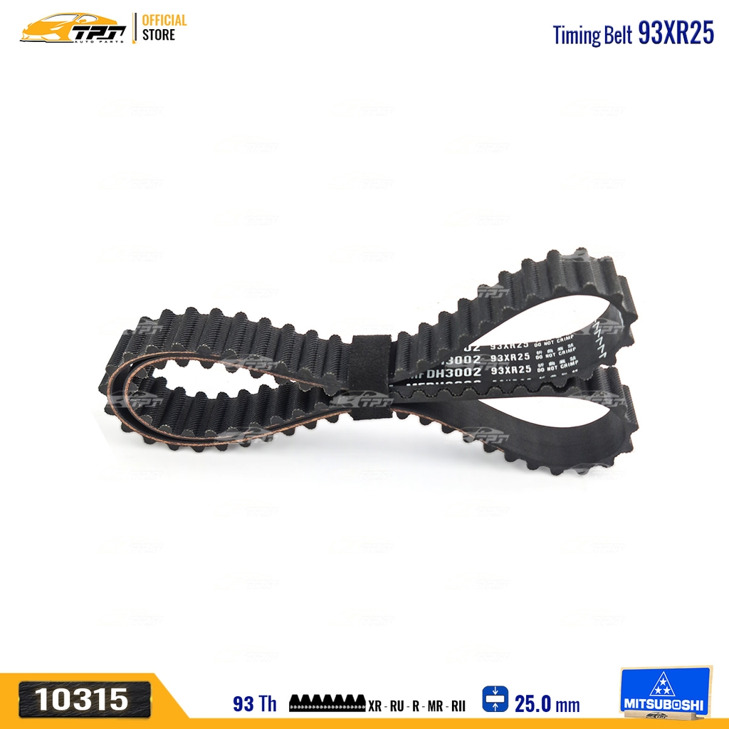 93XR25 Dây Curoa Cam / Dây Đai Răng MITSUBOSHI - Japan