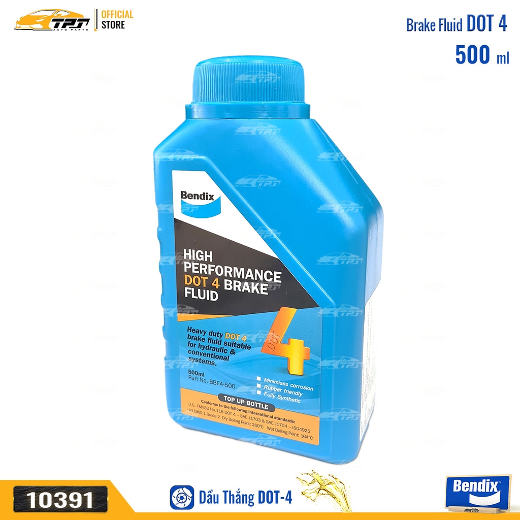 DOT4 Dầu thắng DOT-4 0.5 Lít Bendix - USA