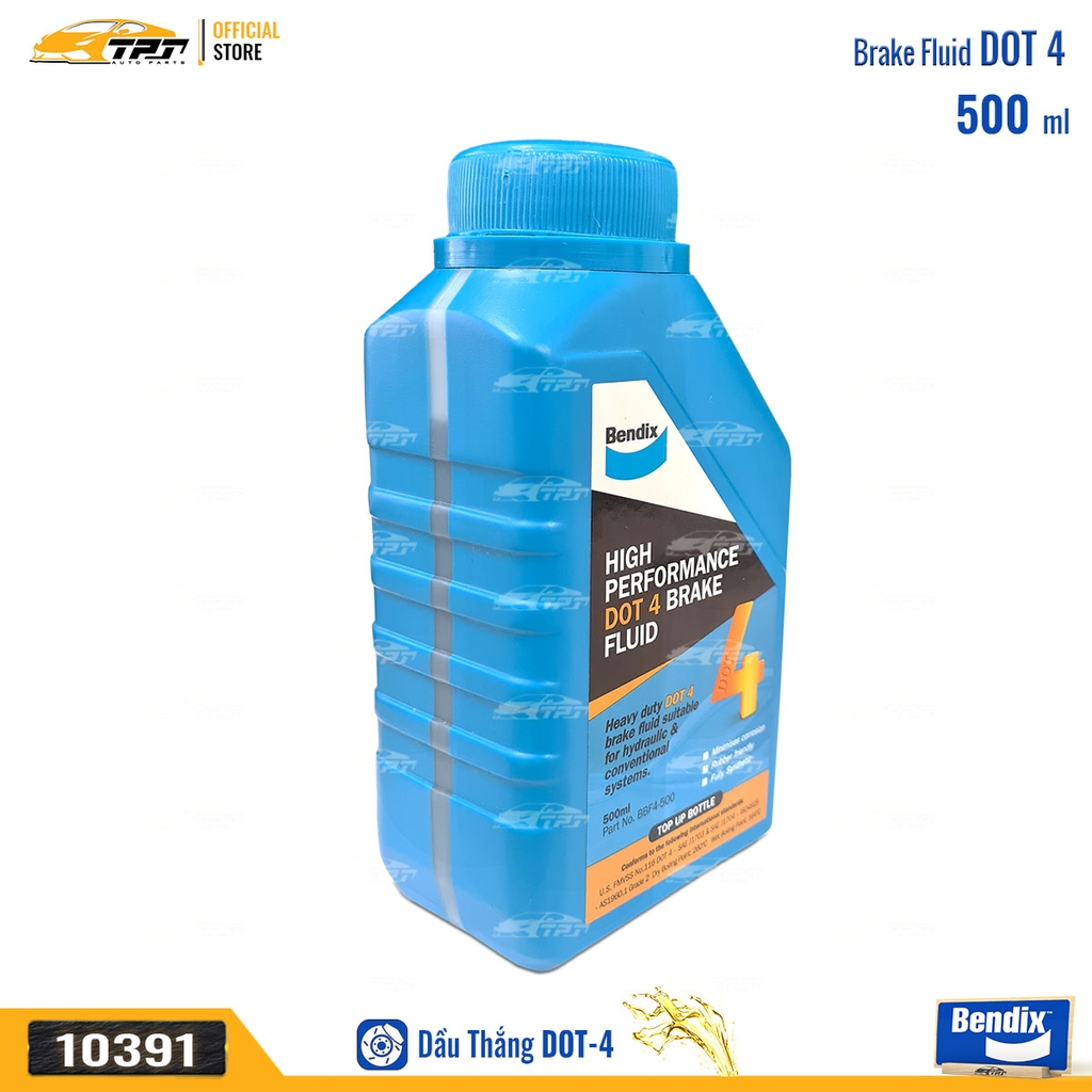 DOT4 Dầu thắng DOT-4 0.5 Lít Bendix - USA