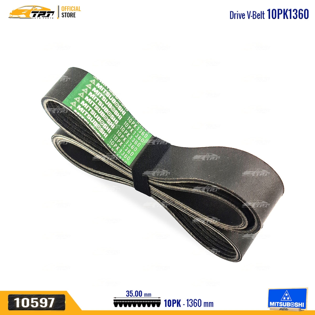 10PK1360 Dây Curoa 10PK MITSUBOSHI - Japan