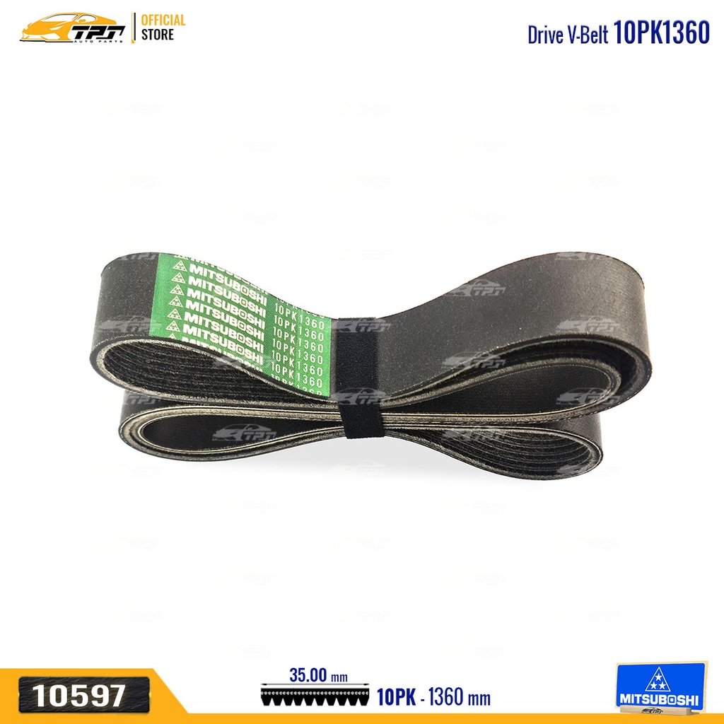 10PK1360 Dây Curoa 10PK MITSUBOSHI - Japan