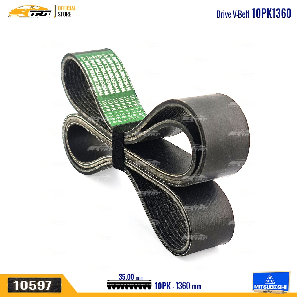 10PK1360 Dây Curoa 10PK MITSUBOSHI - Japan