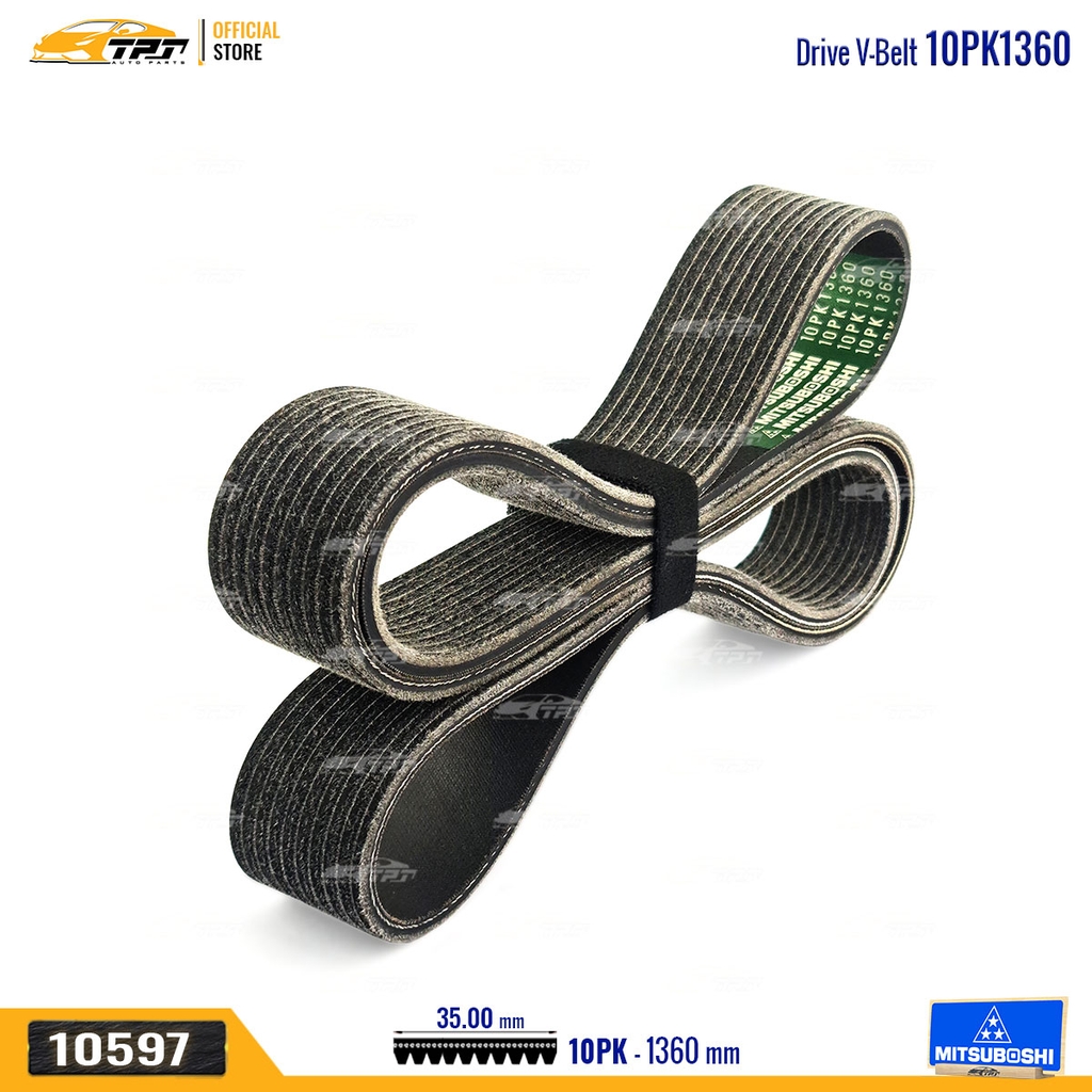 10PK1360 Dây Curoa 10PK MITSUBOSHI - Japan