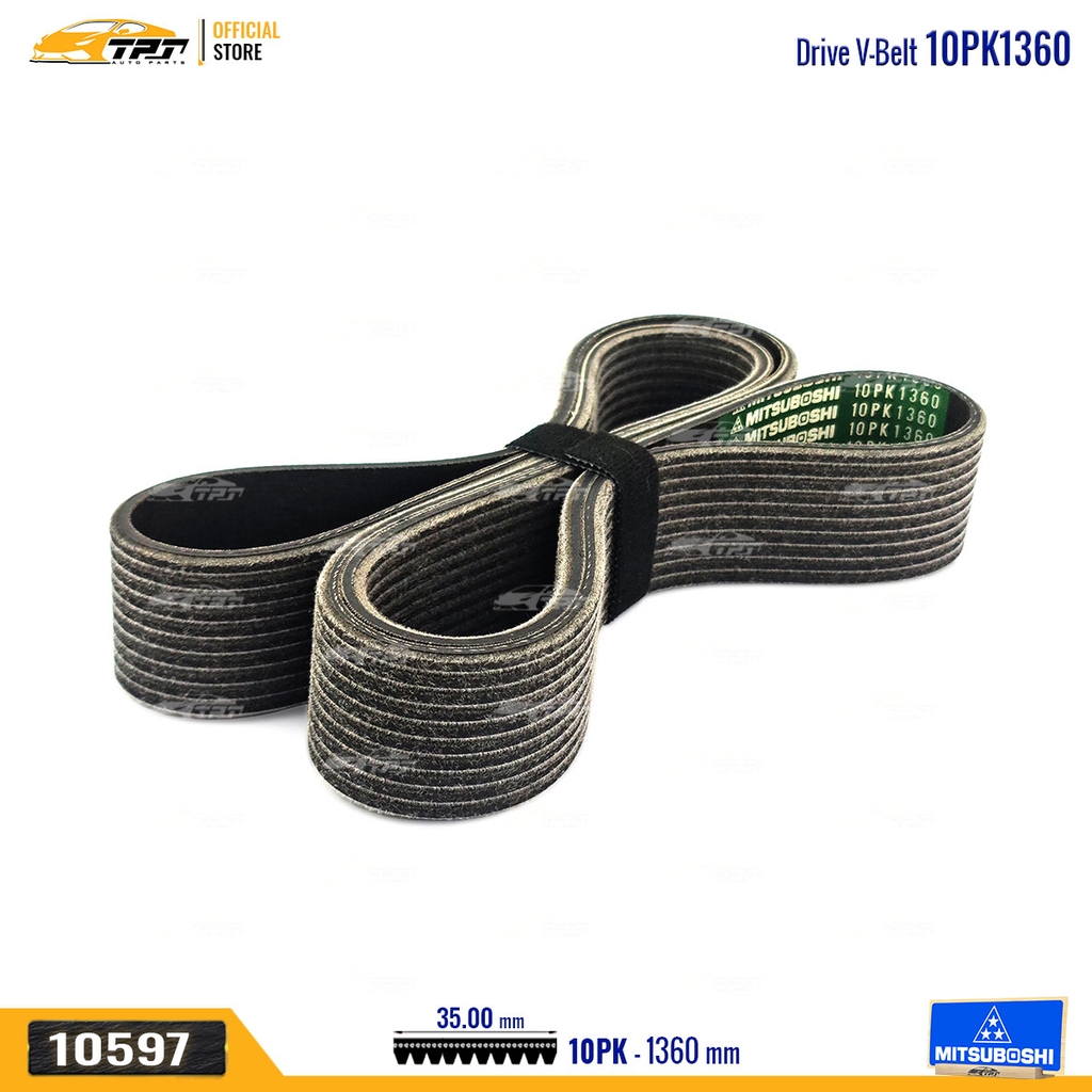 10PK1360 Dây Curoa 10PK MITSUBOSHI - Japan