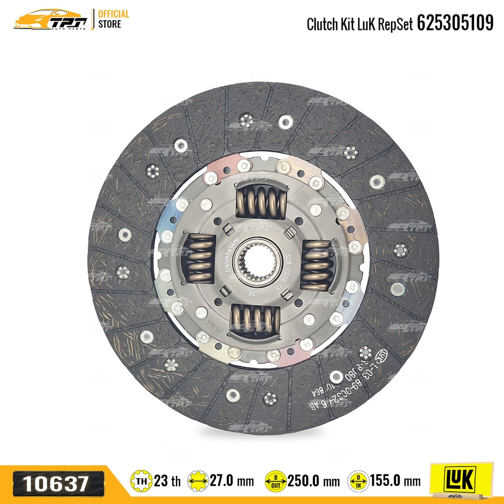 625305109 KITS LC ME MAZDA BT50 06-11 EVEREST VN 07-15 RANGER VN 2.5 07-09 RANGER NHAP 09-11 (BD KEP - SONG) [23R-250-27.0 250-155] LUK - Germany