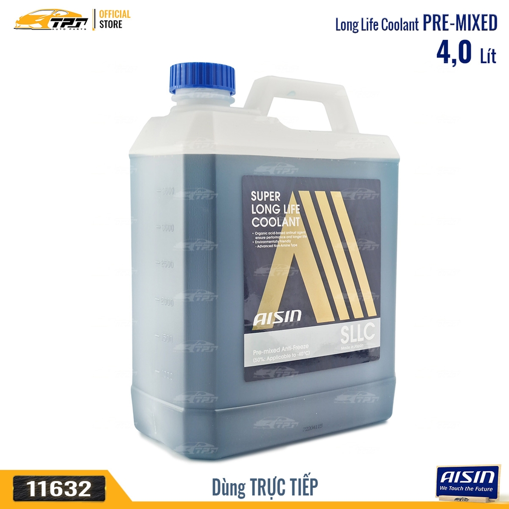 Nước Làm Mát màu LAM - Bình 4 Lít AISIN - Japan