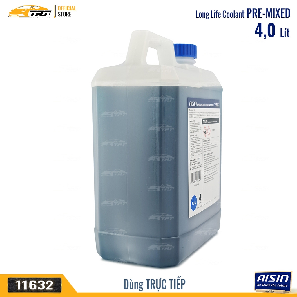 Nước Làm Mát màu LAM - Bình 4 Lít AISIN - Japan