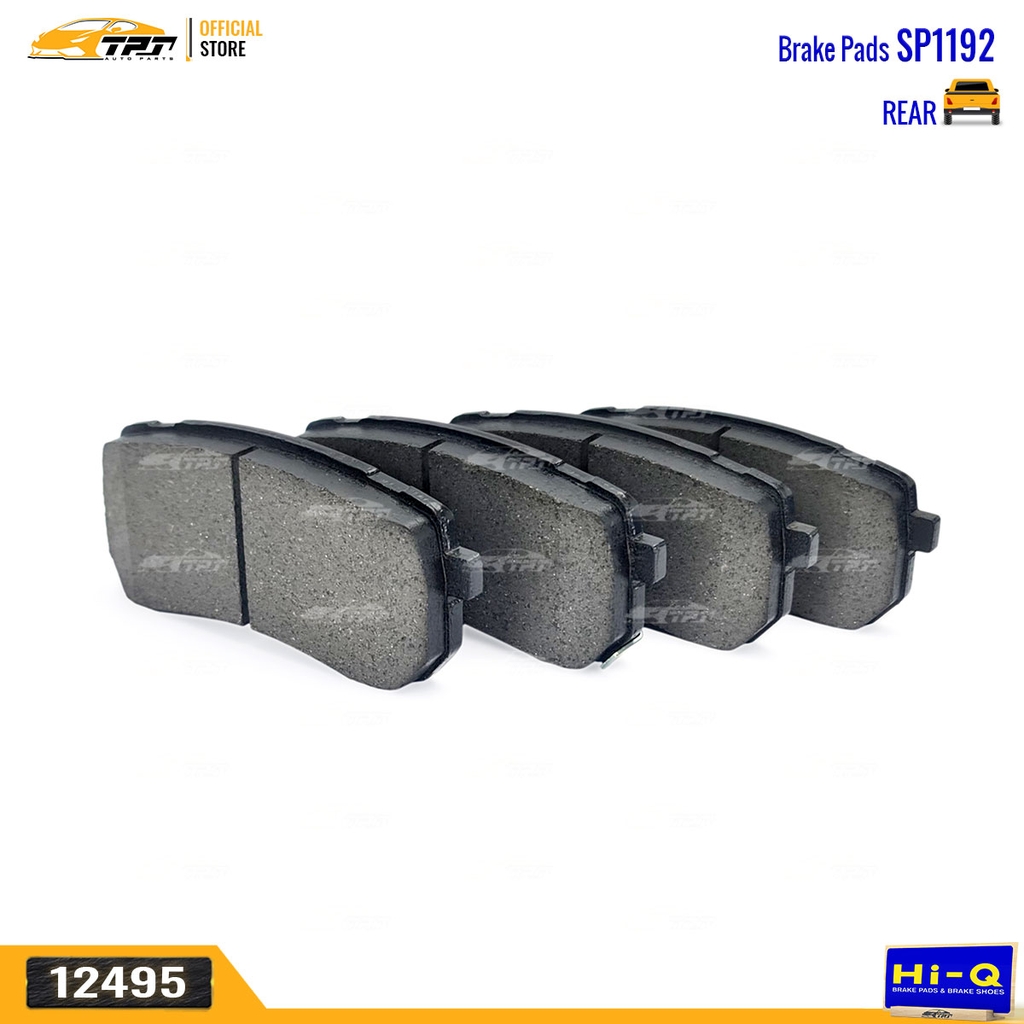 SP1192 Bố Thắng - Má Phanh SAU Hyundai GRAND STAREX 07- Kia SORENTO 14- SEDONA 06-18 CARNIVAL 06-18 Hi-Q Sangsin Korea