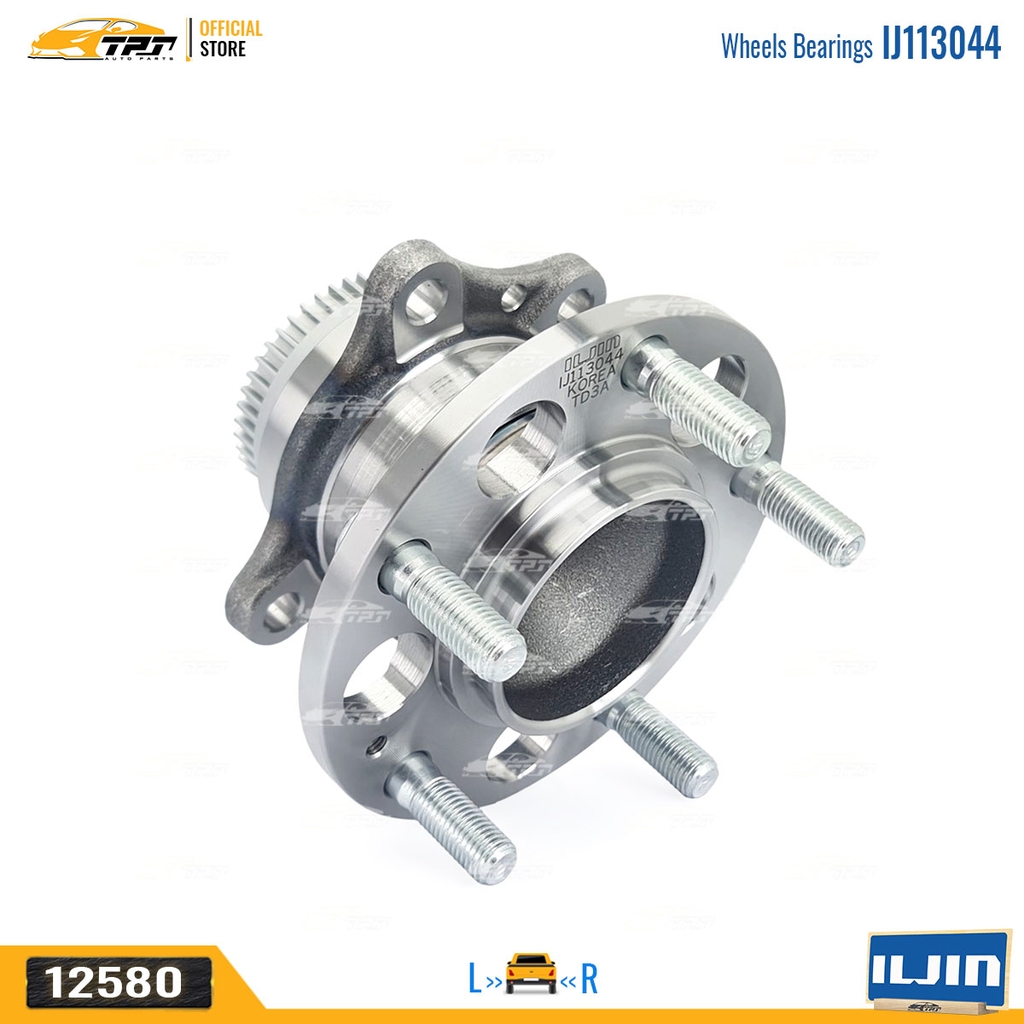 IJ113044 - Bạc Đạn Bánh Sau Hyundai ELANTRA 11-14 VELOSTER 12-17 I30 - K3 - CERATO 16 ILJIN - Korea