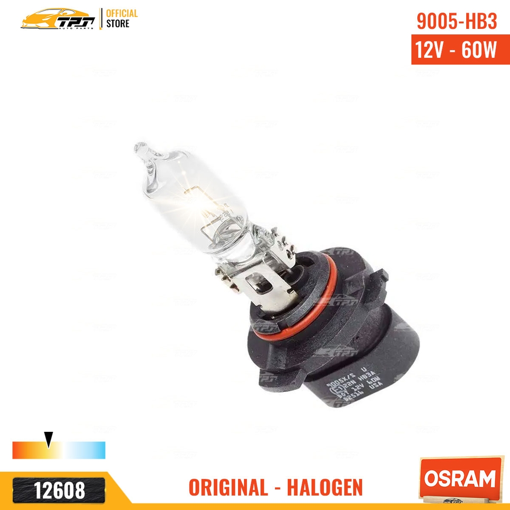 9005XS Bóng Đèn Halogen Tiêu Chuẩn HB3 9005 Chân Thẳng [12V - 60W] Hộp = 1c OSRAM - Germany