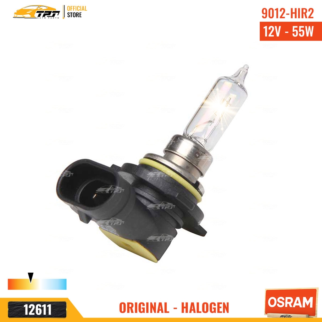 9012 Bóng Đèn Halogen Tiêu Chuẩn HIR2 9012 Chân CONG [12V - 55W] Hộp = 1c OSRAM - Germany