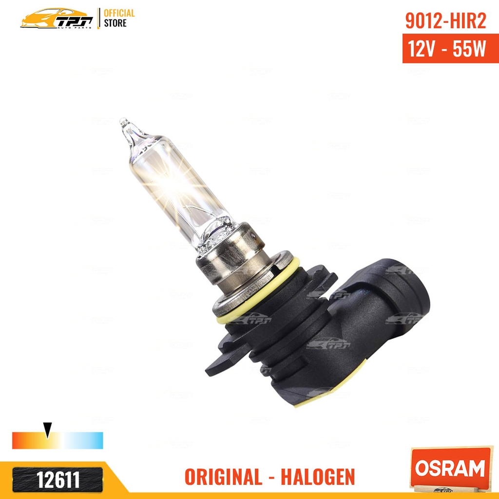 9012 Bóng Đèn Halogen Tiêu Chuẩn HIR2 9012 Chân CONG [12V - 55W] Hộp = 1c OSRAM - Germany