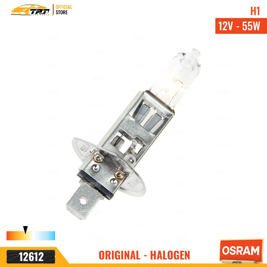 6415001B Bóng Đèn Halogen Tiêu Chuẩn H1 [12V - 55W] Vĩ = 1c OSRAM - Germany