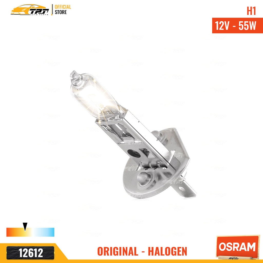 6415001B Bóng Đèn Halogen Tiêu Chuẩn H1 [12V - 55W] Vĩ = 1c OSRAM - Germany