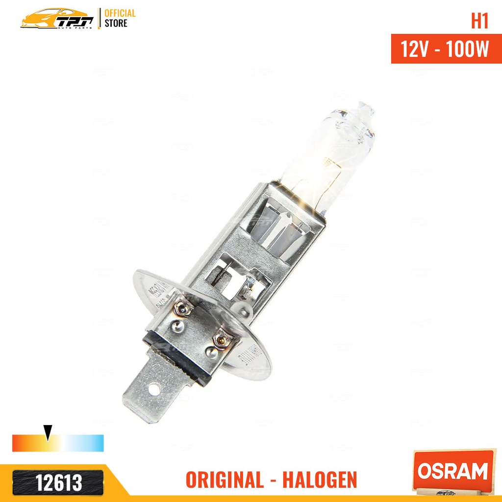 62200SBP Bóng Đèn Halogen Tiêu Chuẩn H1 [12V - 100W] Hộp = 1c OSRAM - Germany