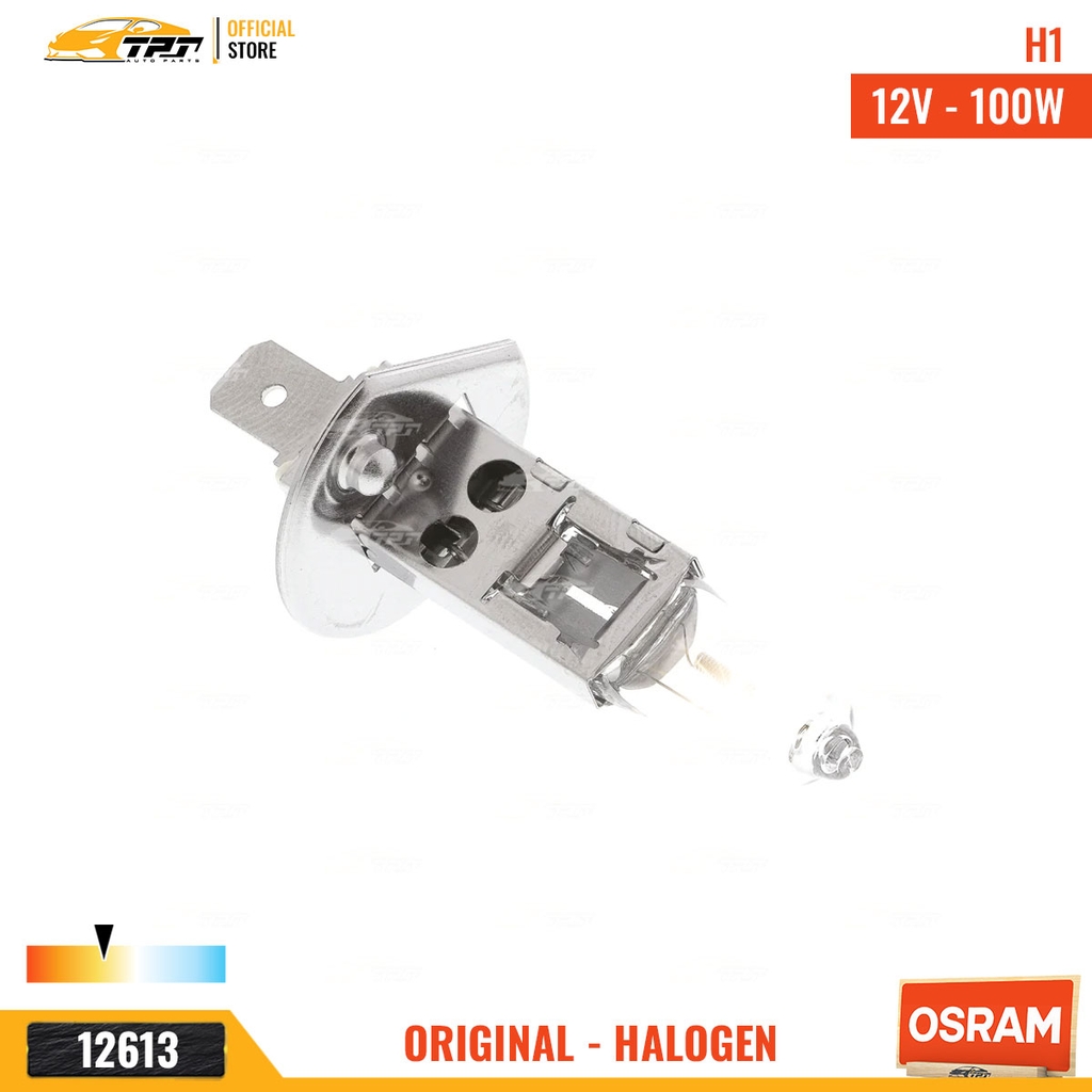 62200SBP Bóng Đèn Halogen Tiêu Chuẩn H1 [12V - 100W] Hộp = 1c OSRAM - Germany