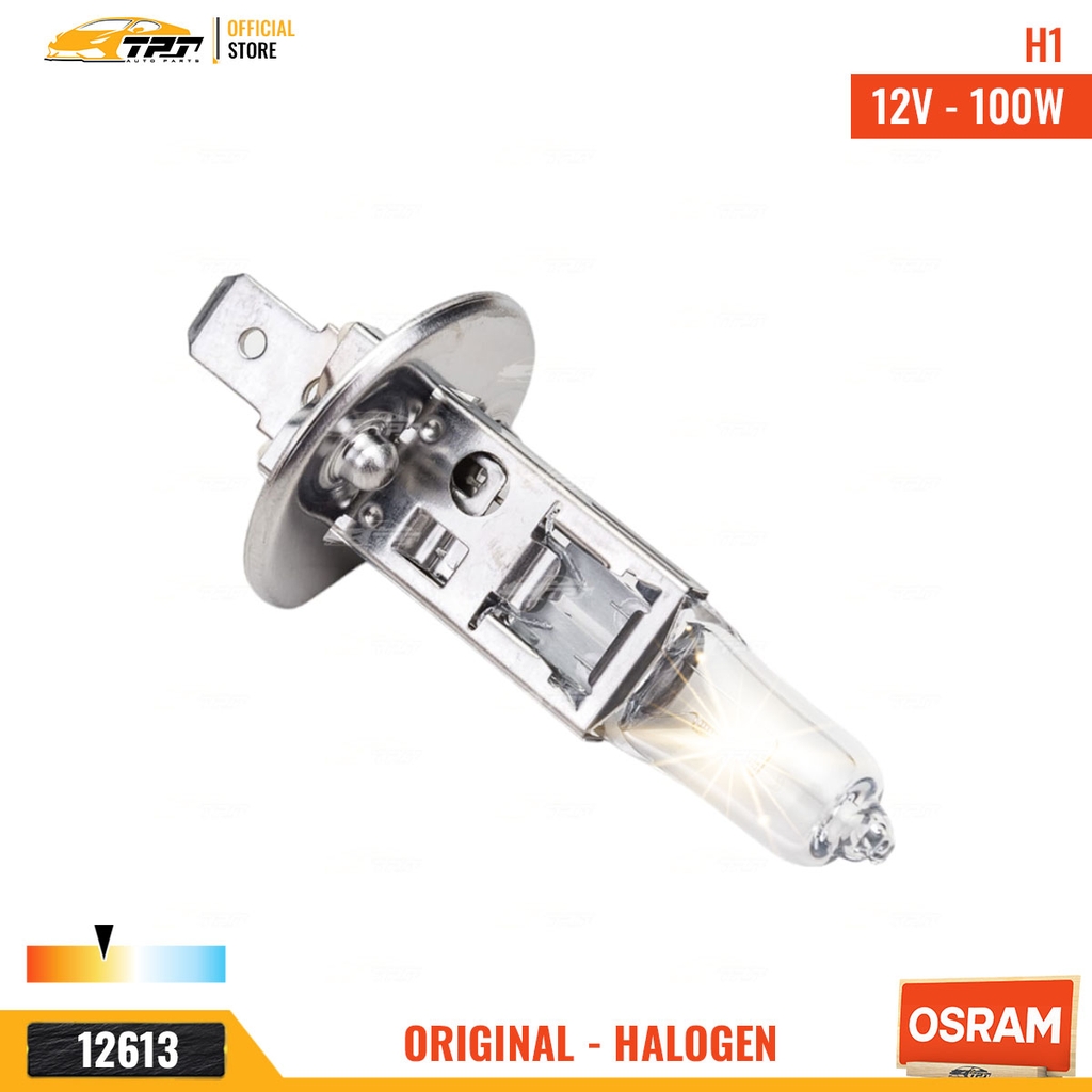 62200SBP Bóng Đèn Halogen Tiêu Chuẩn H1 [12V - 100W] Hộp = 1c OSRAM - Germany