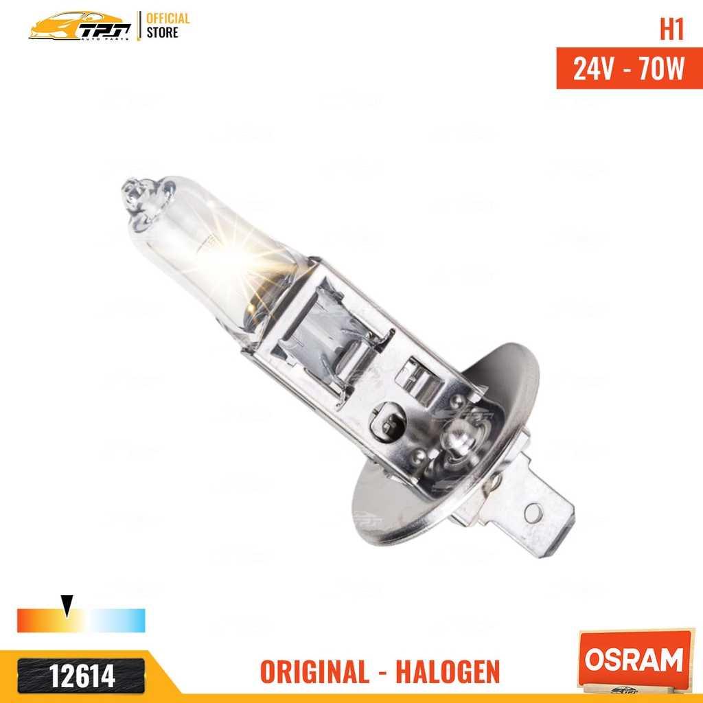 6415501B Bóng Đèn Halogen Tiêu Chuẩn H1 [24V - 70W] Vĩ = 1c OSRAM - Germany