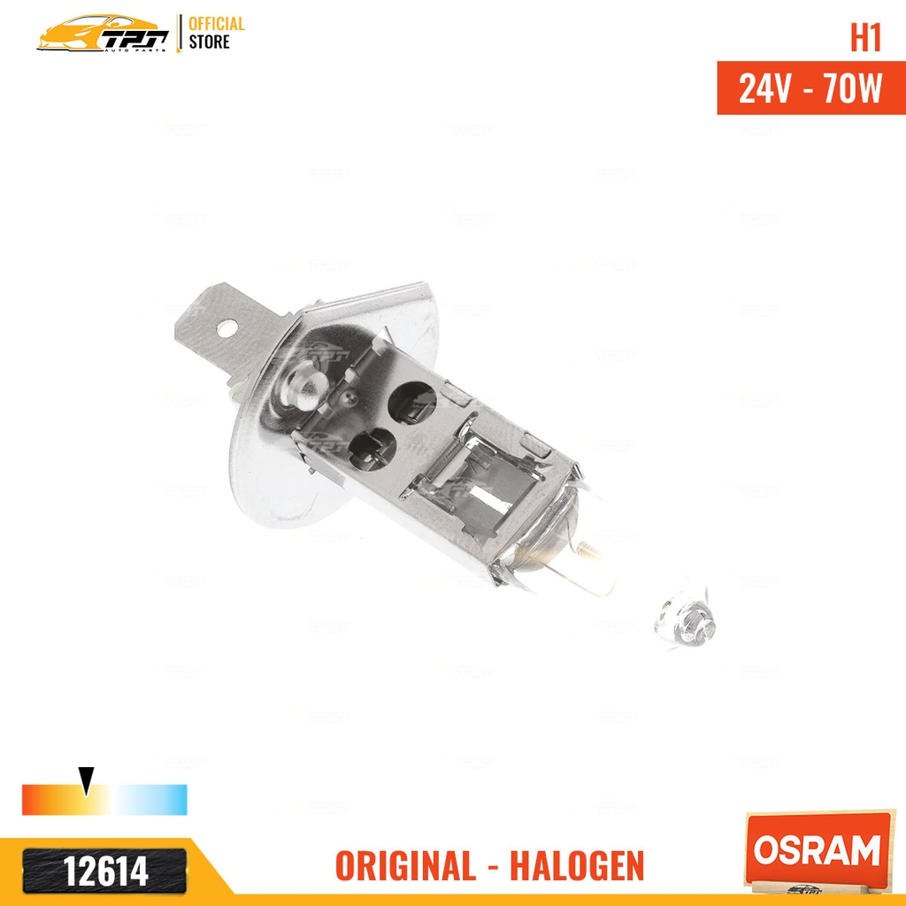 6415501B Bóng Đèn Halogen Tiêu Chuẩn H1 [24V - 70W] Vĩ = 1c OSRAM - Germany