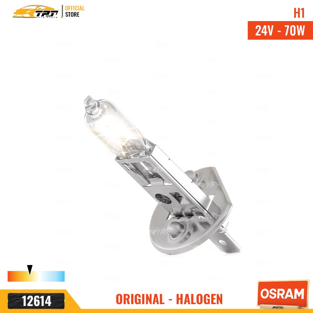 6415501B Bóng Đèn Halogen Tiêu Chuẩn H1 [24V - 70W] Vĩ = 1c OSRAM - Germany