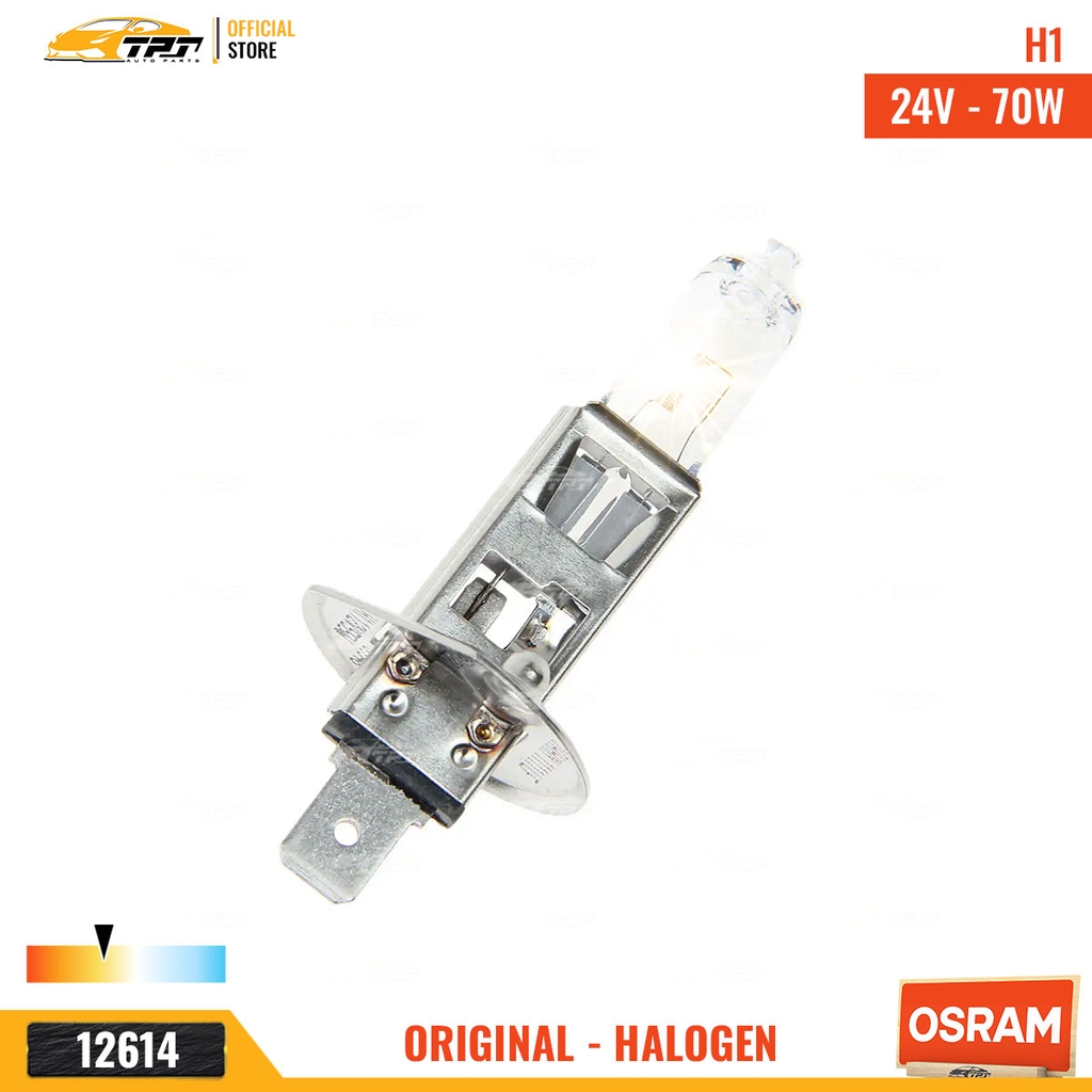 6415501B Bóng Đèn Halogen Tiêu Chuẩn H1 [24V - 70W] Vĩ = 1c OSRAM - Germany
