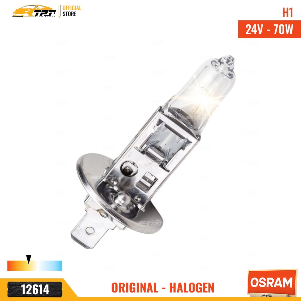6415501B Bóng Đèn Halogen Tiêu Chuẩn H1 [24V - 70W] Vĩ = 1c OSRAM - Germany