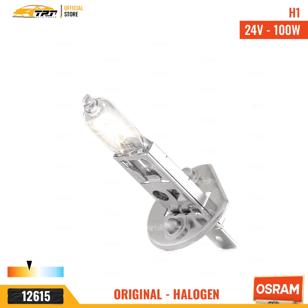 62241SB Bóng Đèn Halogen Tiêu Chuẩn H1 [24V - 100W] Hộp = 1c OSRAM - Germany