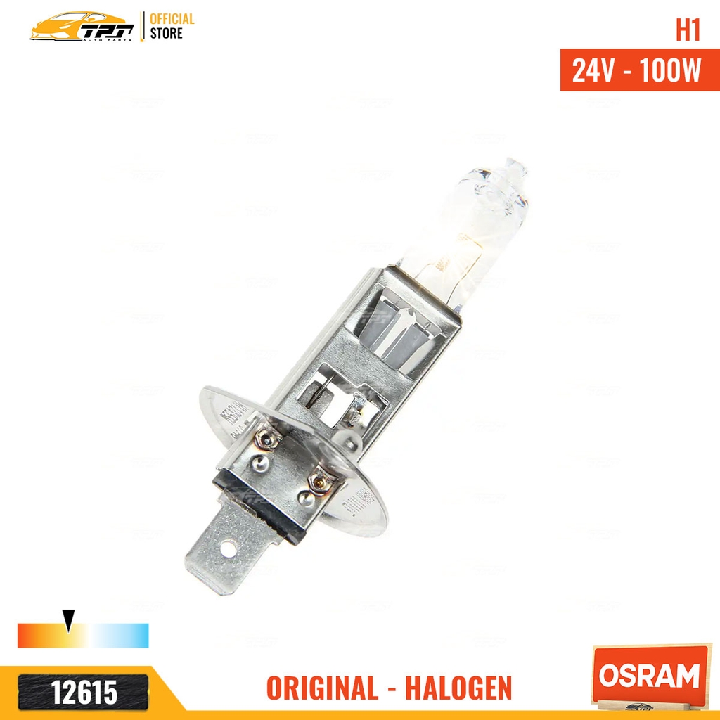 62241SB Bóng Đèn Halogen Tiêu Chuẩn H1 [24V - 100W] Hộp = 1c OSRAM - Germany