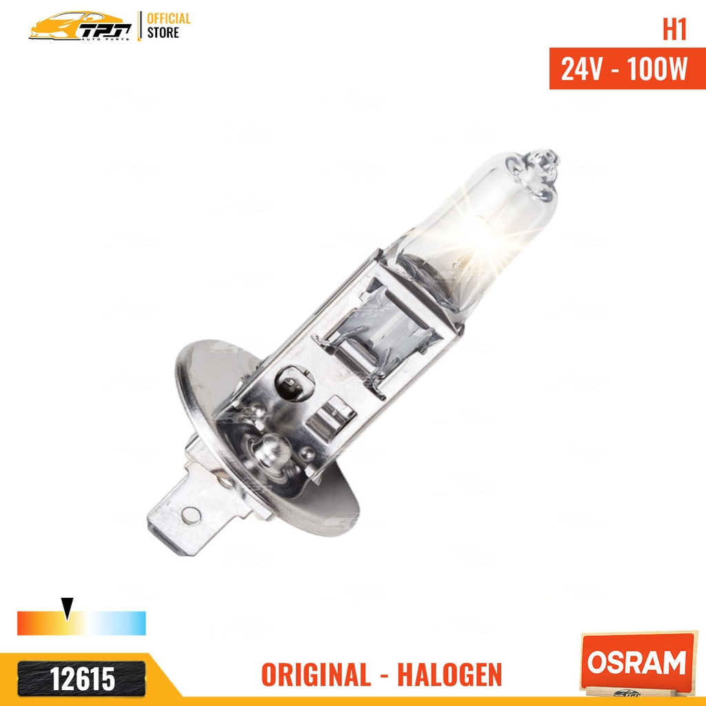 62241SB Bóng Đèn Halogen Tiêu Chuẩn H1 [24V - 100W] Hộp = 1c OSRAM - Germany