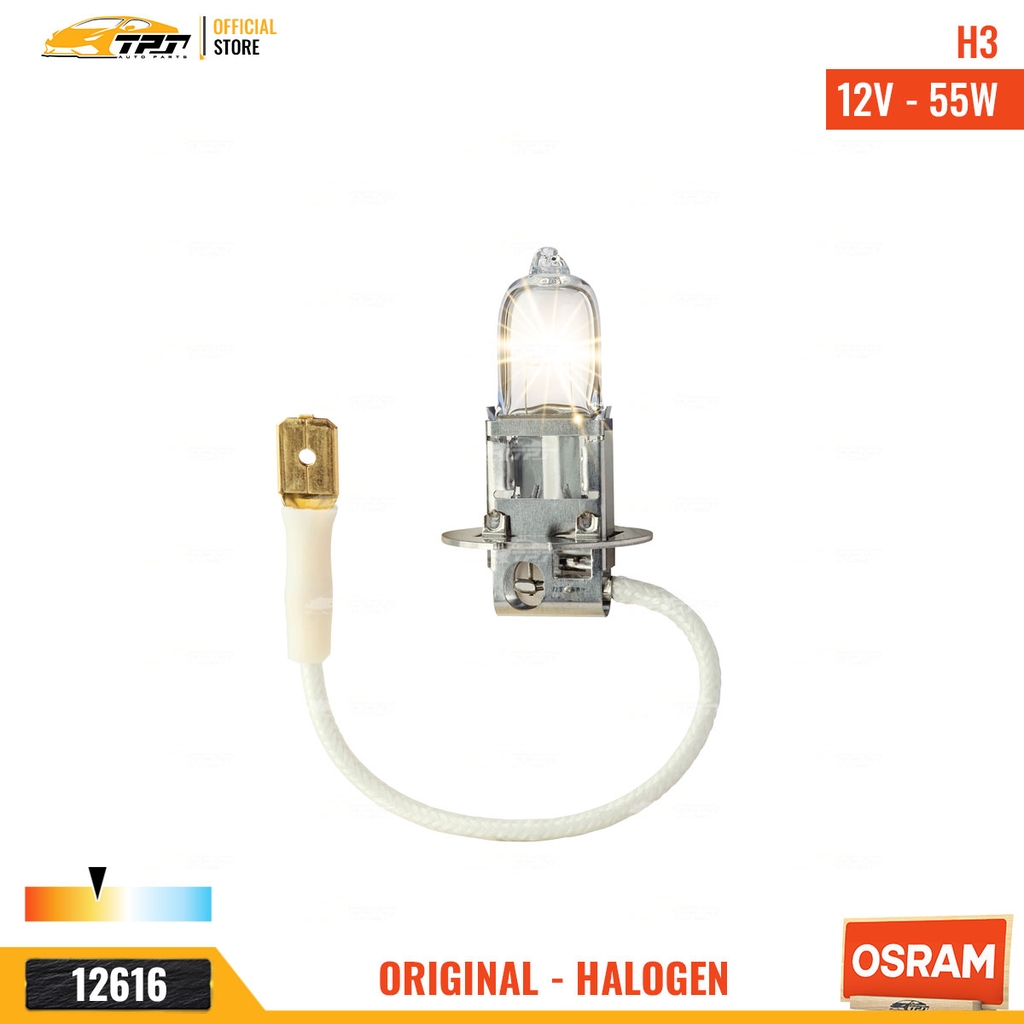 64151 Bóng Đèn Halogen Tiêu Chuẩn H3 [12V - 55W] Hộp = 1c OSRAM - Germany