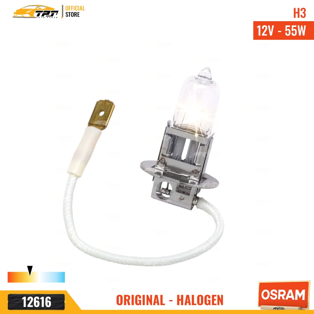64151 Bóng Đèn Halogen Tiêu Chuẩn H3 [12V - 55W] Hộp = 1c OSRAM - Germany