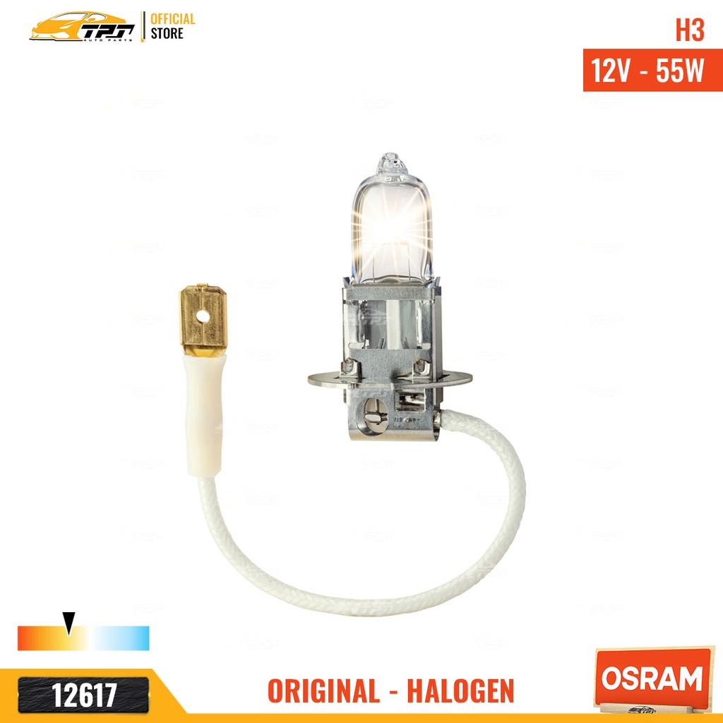 6415101B Bóng Đèn Halogen Tiêu Chuẩn H3 [12V - 55W] Vĩ = 1c OSRAM - Germany
