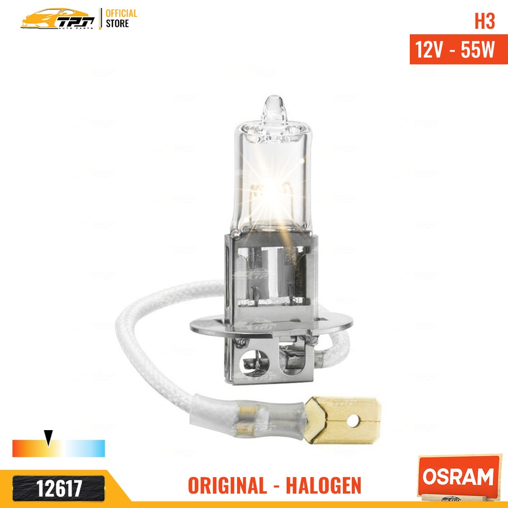 6415101B Bóng Đèn Halogen Tiêu Chuẩn H3 [12V - 55W] Vĩ = 1c OSRAM - Germany