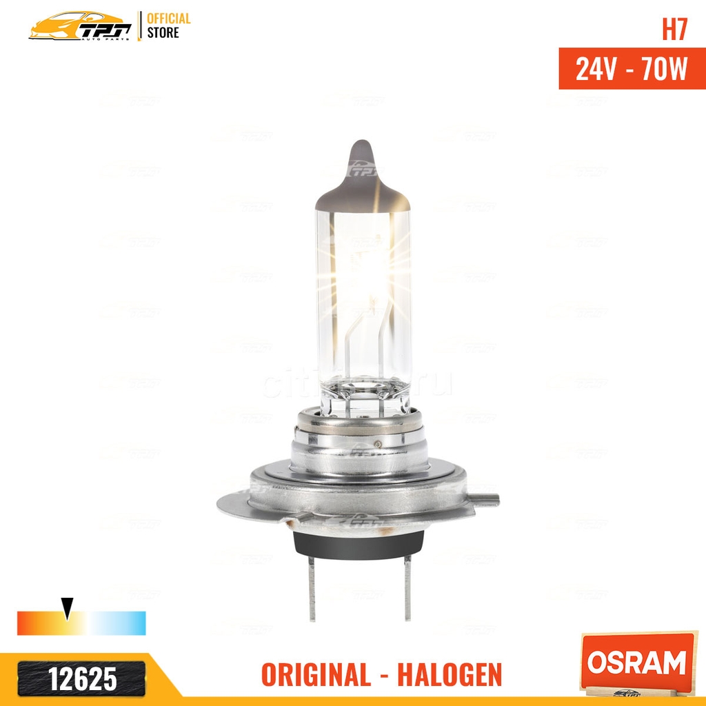 6421501B Bóng Đèn Halogen Tiêu Chuẩn H7 [24V - 70W] Vĩ = 1c OSRAM - Germany