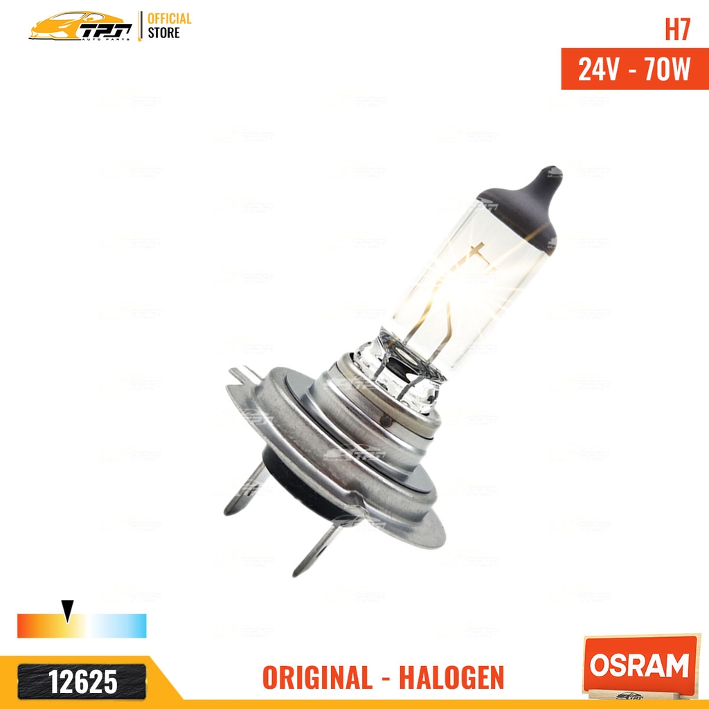 6421501B Bóng Đèn Halogen Tiêu Chuẩn H7 [24V - 70W] Vĩ = 1c OSRAM - Germany